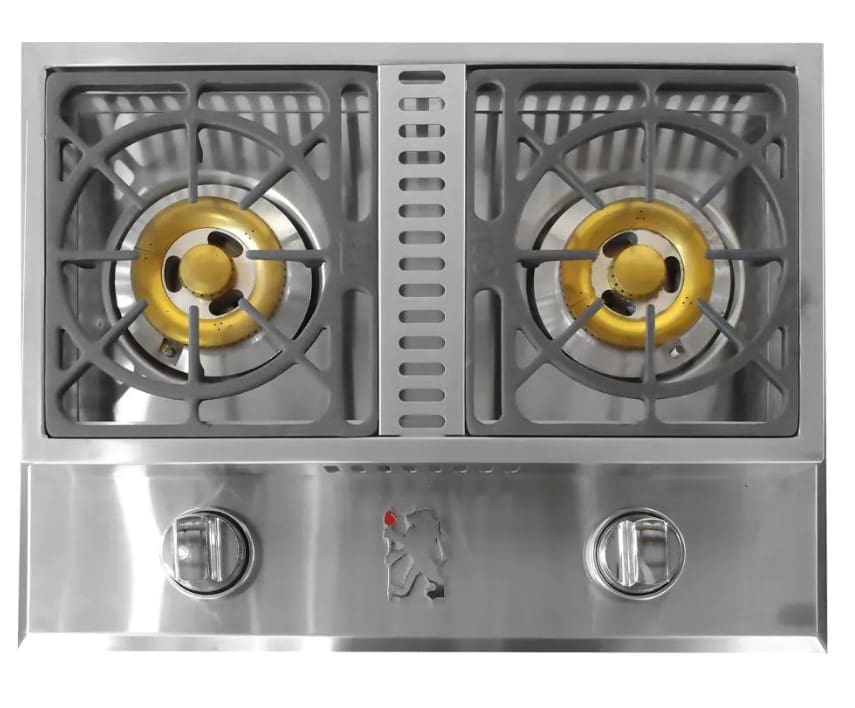 Lion Premium Grills L1634 Natural Gas Double Side Burner, 26-3/4 by  20-1/2-Inch