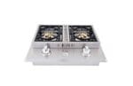 Lion Premium Grills 26-Inch Stainless Steel Drop In Gas Double Side Burner in Propane and Natural Gas