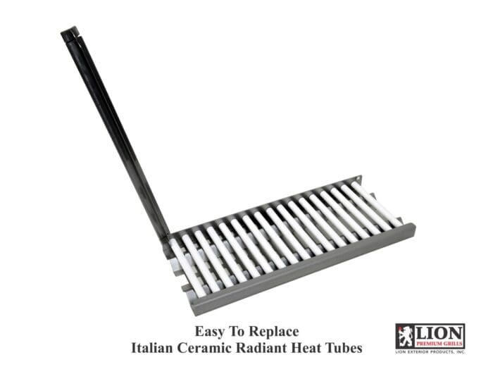 Lion BBQ Easy to Replace Italian Ceramic Radiant Heat Tubes