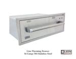 Lion Premium Grills 30-inch Warming Drawer Side View - WD256103