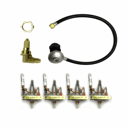 Lion Gas Conversion Kit For 32-Inch L75000 4-Burner Grill - Natural Gas to Propane - 34704 (2)