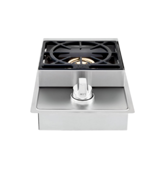 Lion Premium Grills Stainless Steel Drop In Gas Single Side Burners for outdoor kitchens in Natural and Propane