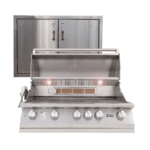 Lion Premium Grills 40" Natural Gas Grill L90000 with Made in USA 32" Double Door Package Deal
