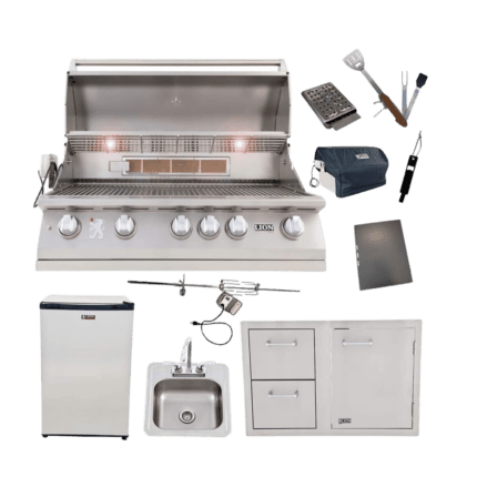 Introducing the Lion Premium Grills Package Deals: The Ultimate Outdoor Cooking Experience. Transform your backyard into a gourmet kitchen with our Lion Premium Grills Package Deals