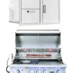 Lion Premium Grills 32-inch Grill - L75000 - with Made in USA 32" Door/Drawer Combination Package Deal