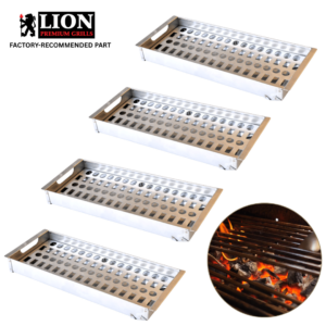 Lion Premium Grill Charcoal Tray For Lion Gas Grills Set of 4 – L109673