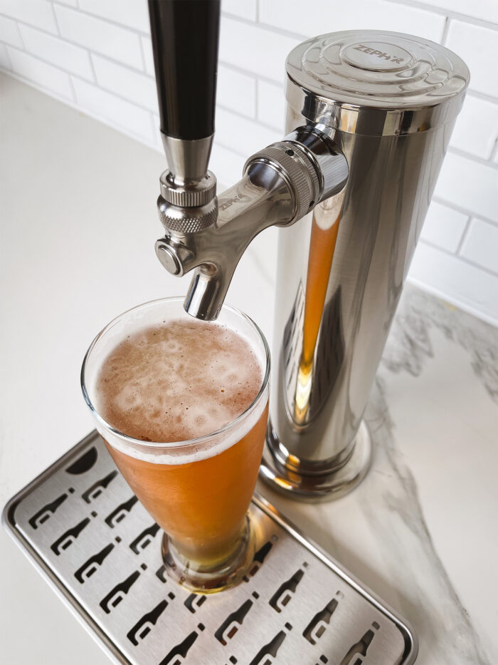 24-Inch Outdoor Kegerator by Zephyr - Single, Dual or Triple Tap