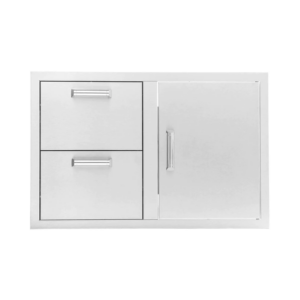 BBQ-260-DDC + BBQ-350H_02 PCM 32" Door drawer combo