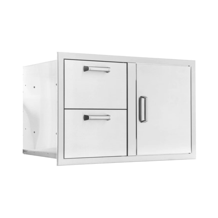 32-Inch Stainless Steel Reversible Access Door & Double Drawer Combo