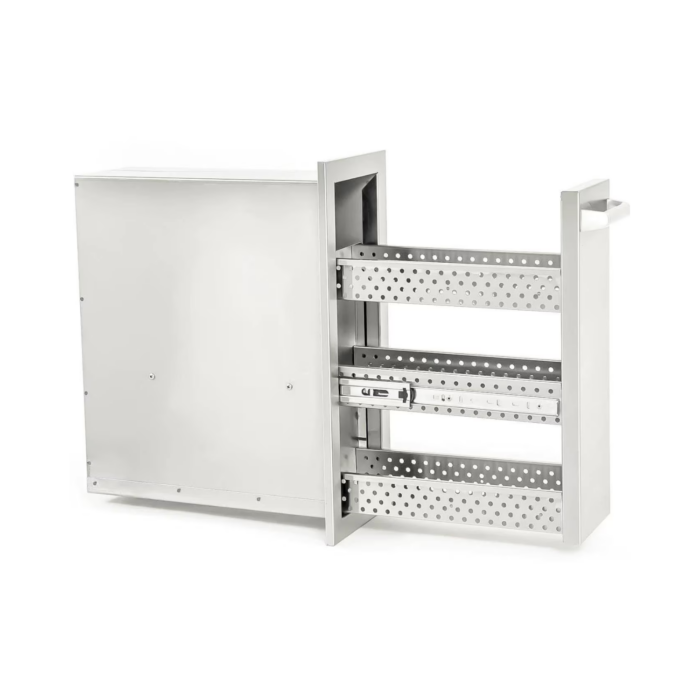 8-Inch Stainless Steel Spice Rack - PCM Series