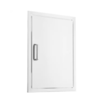 PCM Vertical 21-Inch Stainless Steel Reversible Single Access Door - BBQ-260-SV-1724