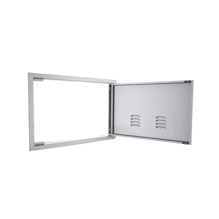 Sunstone Signature Series 24x17 Right Swing Horizontal Vented Single Door – BA-VDHR1724 OPEN