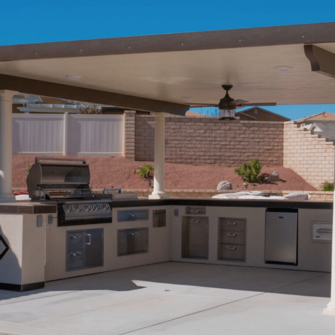 Discover how Best of Backyard (owner of Lion BBQ Direct) designs and builds innovative outdoor kitchens that seamlessly integrate into your existing patio cover