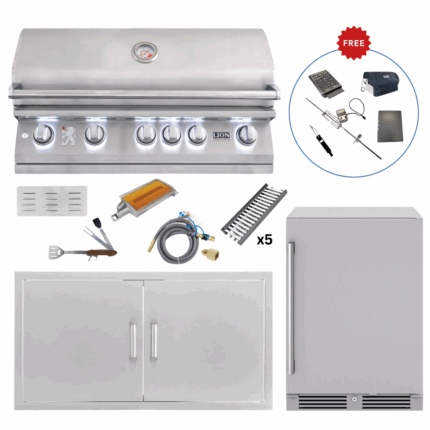 LUX90-P003 Lion Outdoor Kitchen Lux Package