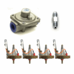 Lion Gas Conversion Kit For 32-Inch L60000 4-Burner Grill - Propane to Natural Gas - 25913 (1)