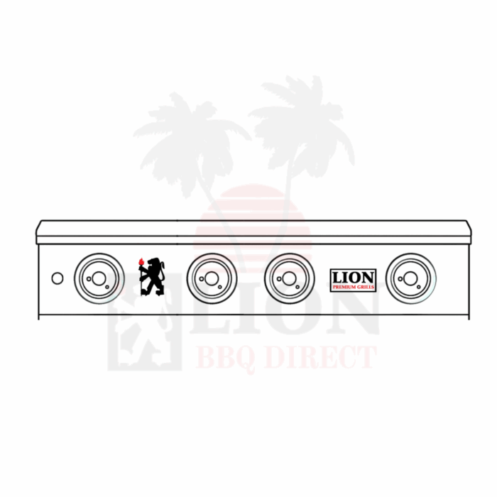 Lion Premium Grills L60000 Control Panel w Logos - 346031