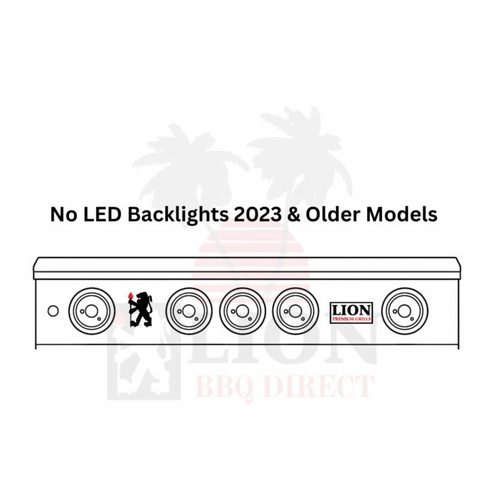 Lion Premium Grills L75000 Control Panel w Logos - 345732