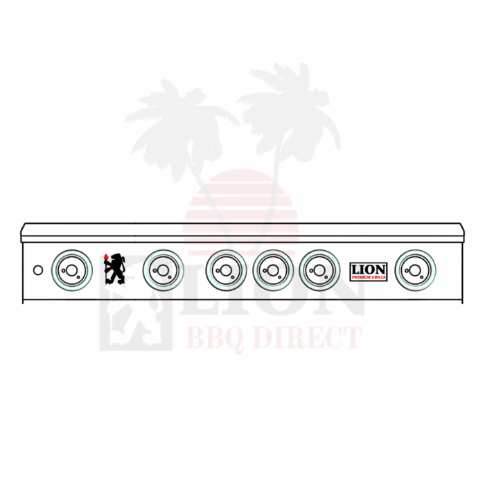 Lion Premium Grills L90000 Control Panel (LED Backlit Model) w Logos - 359140 (1)