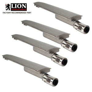 Lion BBQ Direct Lion Premium Grills Cast Stainless Steel Grill Burner (Set of 4) – 68154