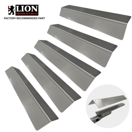 Lion BBQ Direct Stainless Steel Flame Tamer (Set of 5)- 81273