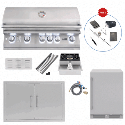 LUX90-P011 Lion Outdoor Kitchen Lux Package