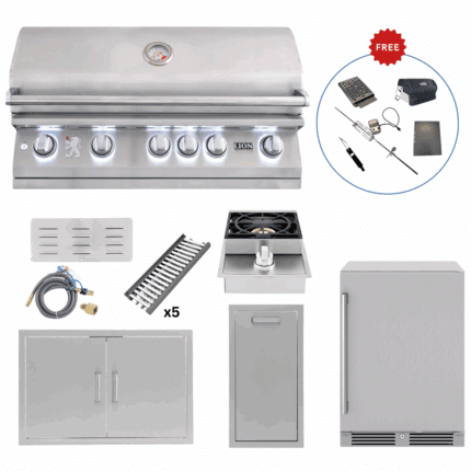 LUX90-P012 Lion Outdoor Kitchen Lux Package