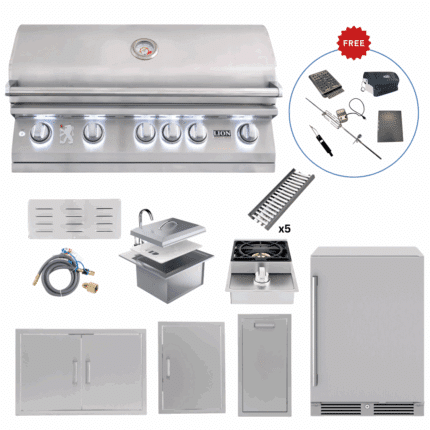 LUX90-P013 Lion Outdoor Kitchen Lux Package