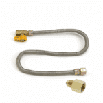 Natural Gas Hose with Valve & Adapter For Lion Grills