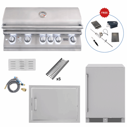 LUX90-P014 Lion Outdoor Kitchen Lux Package