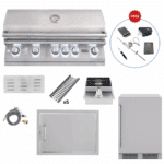 LUX90-P015 Lion Outdoor Kitchen Lux Package