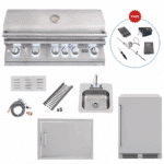LUX90-P016 Lion Outdoor Kitchen Lux Package
