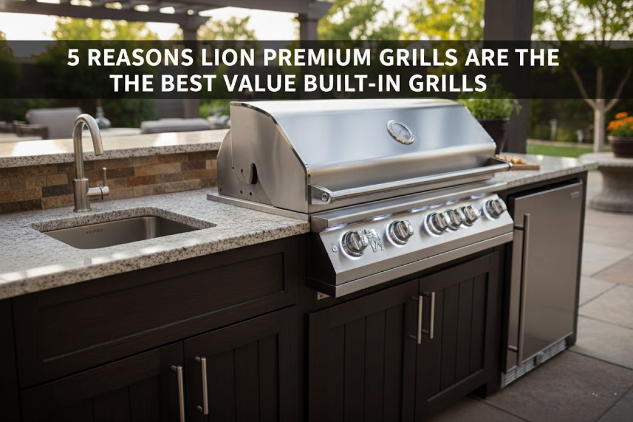 5 Reasons Lion Premium Grills Are the Best Value Built-In Grills