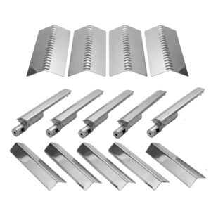 Lion BBQ Direct Lion L90000 40-Inch Grill Parts Package 14-Piece: 5 Burners 5 Flame Tamers 4 Heat Shields