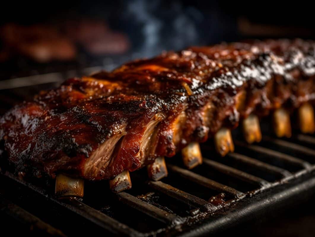 Baby Back Ribs with Smoker Box Flavor